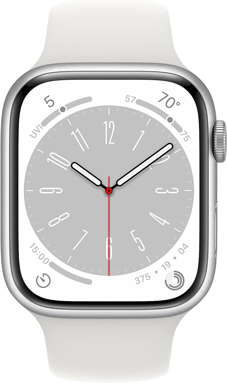 Apple Watch Series 8 [GPS + Cellular 41mm] Smart Watch w/Starlight Aluminum Case with Starlight Sport Band - S/M. Fitness Tracker, Blood Oxygen & ECG Apps, Always-On Retina Display, Water Resistant