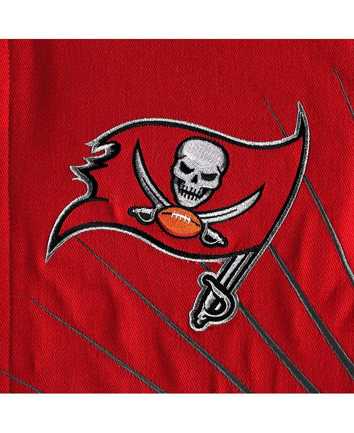 Men's Red Tampa Bay Buccaneers Extreme Redzone Full-Snap Varsity Jacket