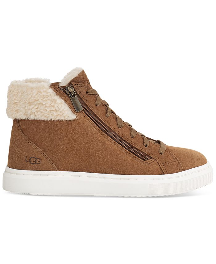 Women's Alameda Mid Plush-Cuff Lace-Up Zip Booties
