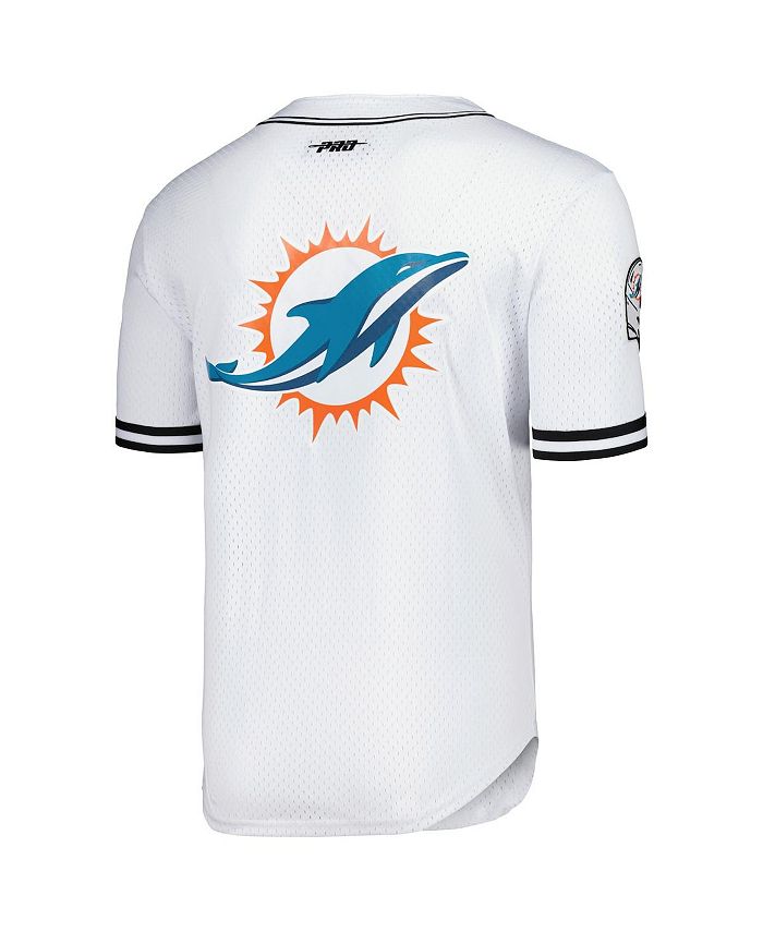Men's Tua Tagovailoa White Miami Dolphins Baseball Player Button-Up Shirt
