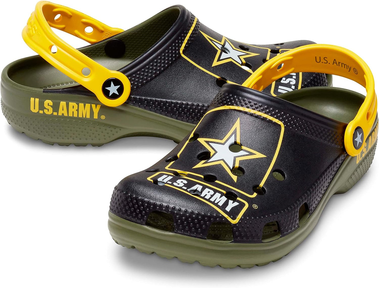 Crocs Unisex Classic United States Military Clogs