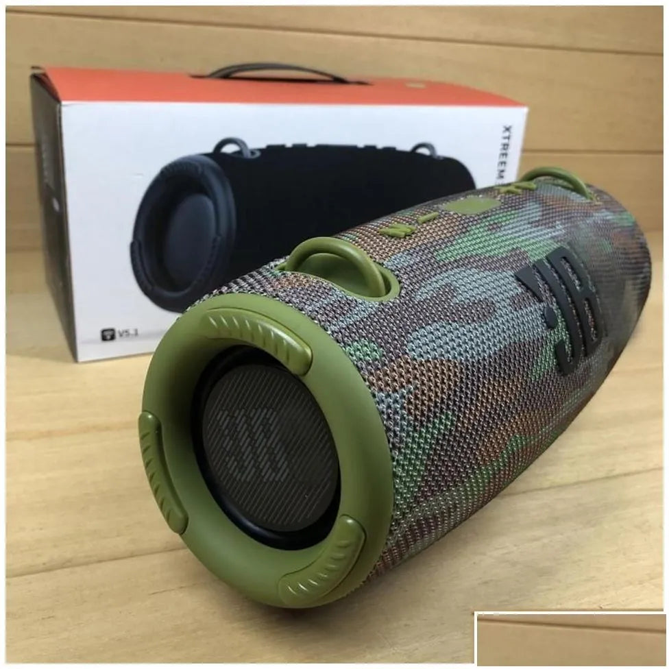 Portable Speakers Xtreme 3 Speaker Wireless Bluetooth 5.0 Waterproof Sports Bass Outdoor Jbls Stereo Music Drop Delivery Electronics Dhhfx