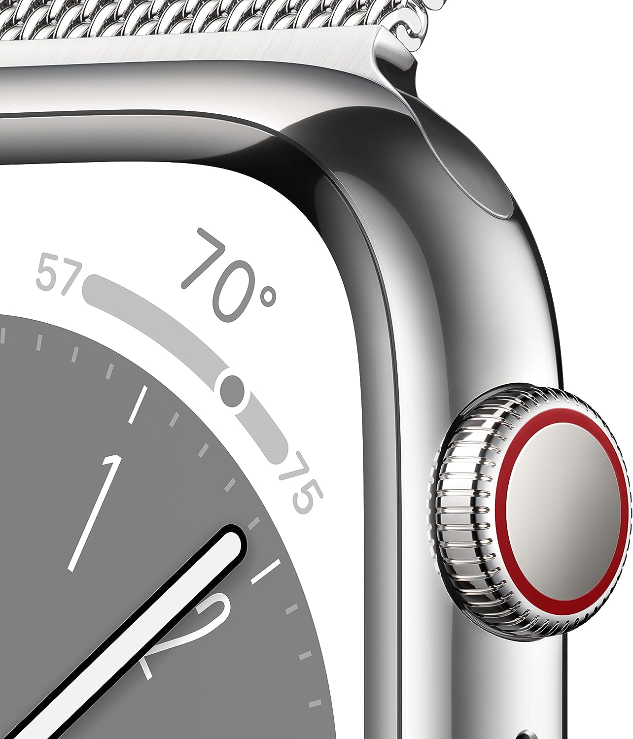 Apple Watch Series 8 [GPS + Cellular 41mm] Smart Watch w/Starlight Aluminum Case with Starlight Sport Band - S/M. Fitness Tracker, Blood Oxygen & ECG Apps, Always-On Retina Display, Water Resistant