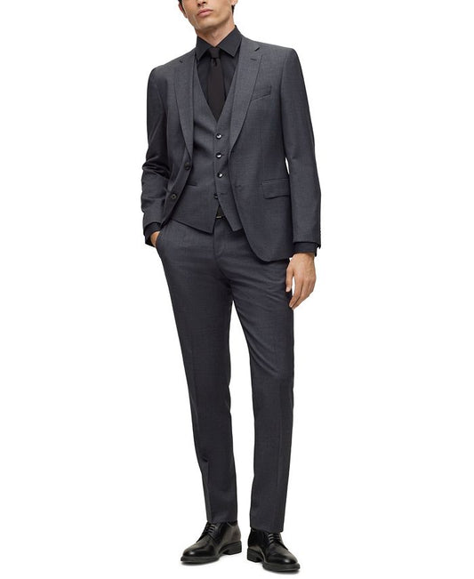 Men's Slim-Fit Houndstooth Suit