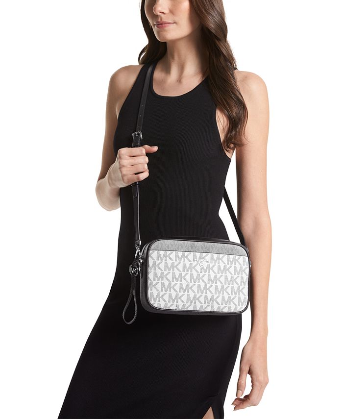 Logo Large East West Camera Crossbody