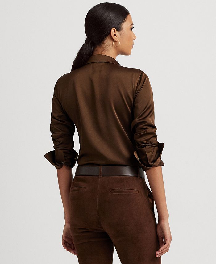 Women's Satin Charmeuse Shirt