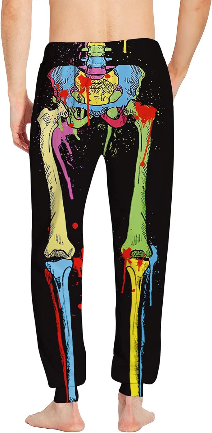 RAISEVERN Mens Sweatpants with Pockets Joggers for Men Sports Casual Sweat Pants with Drawstring