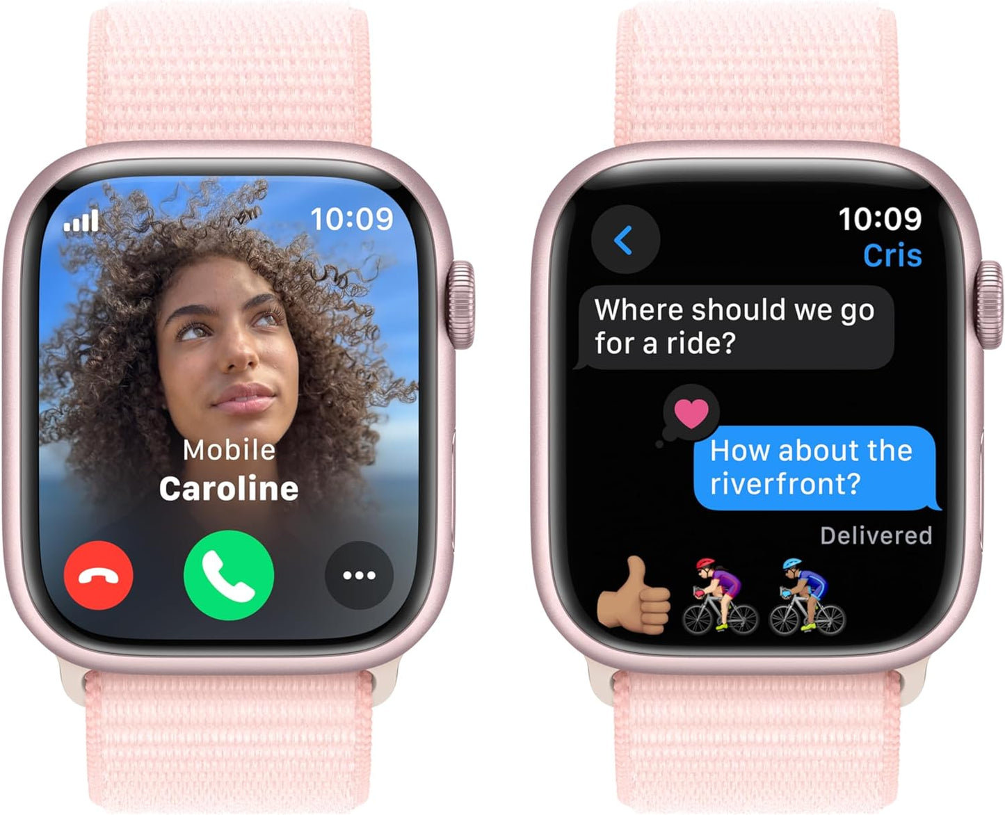 Apple Watch Series 9 [GPS + Cellular 41mm] Smartwatch with Gold Stainless Steel Case with Gold Sport Band S/M. Fitness Tracker, Blood Oxygen & ECG Apps, Always-On Retina Display