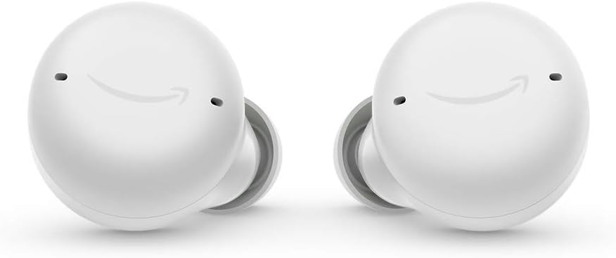 Echo Buds with Active Noise Cancellation (2021 release, 2nd gen) | Wired charging case | Black