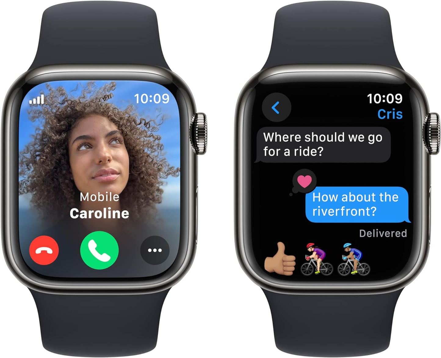 Apple Watch Series 9 [GPS + Cellular 41mm] Smartwatch with Gold Stainless Steel Case with Gold Sport Band S/M. Fitness Tracker, Blood Oxygen & ECG Apps, Always-On Retina Display