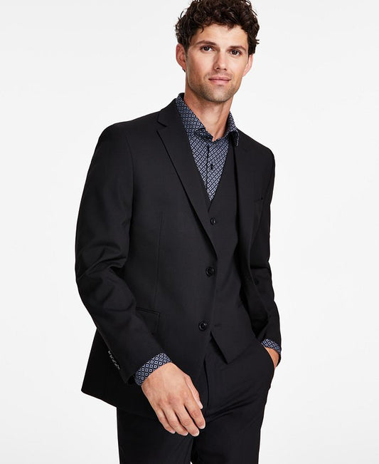 Men's Slim-Fit Stretch Solid Suit Jacket, Created for Macy's