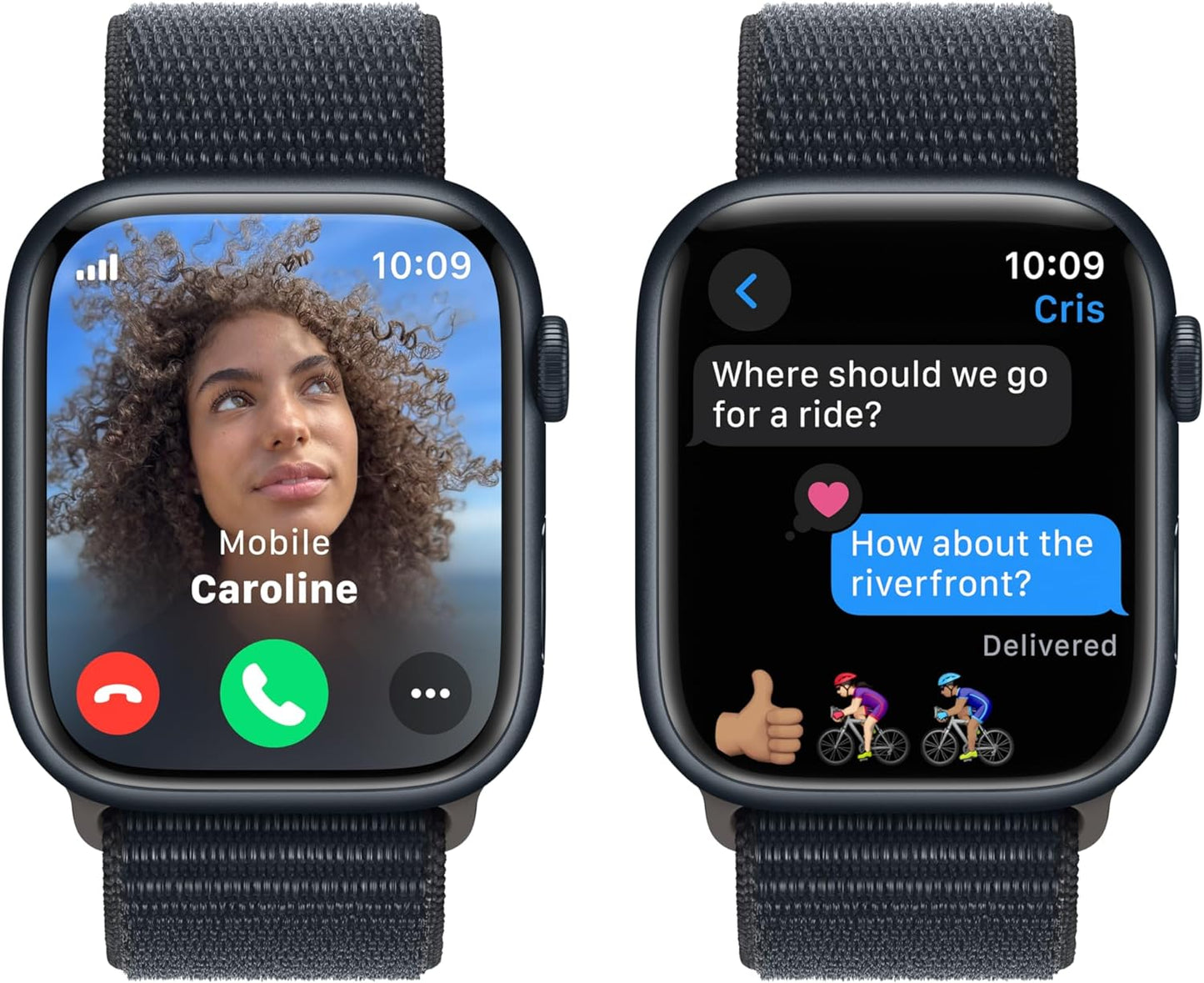Apple Watch Series 9 [GPS + Cellular 41mm] Smartwatch with Gold Stainless Steel Case with Gold Sport Band S/M. Fitness Tracker, Blood Oxygen & ECG Apps, Always-On Retina Display