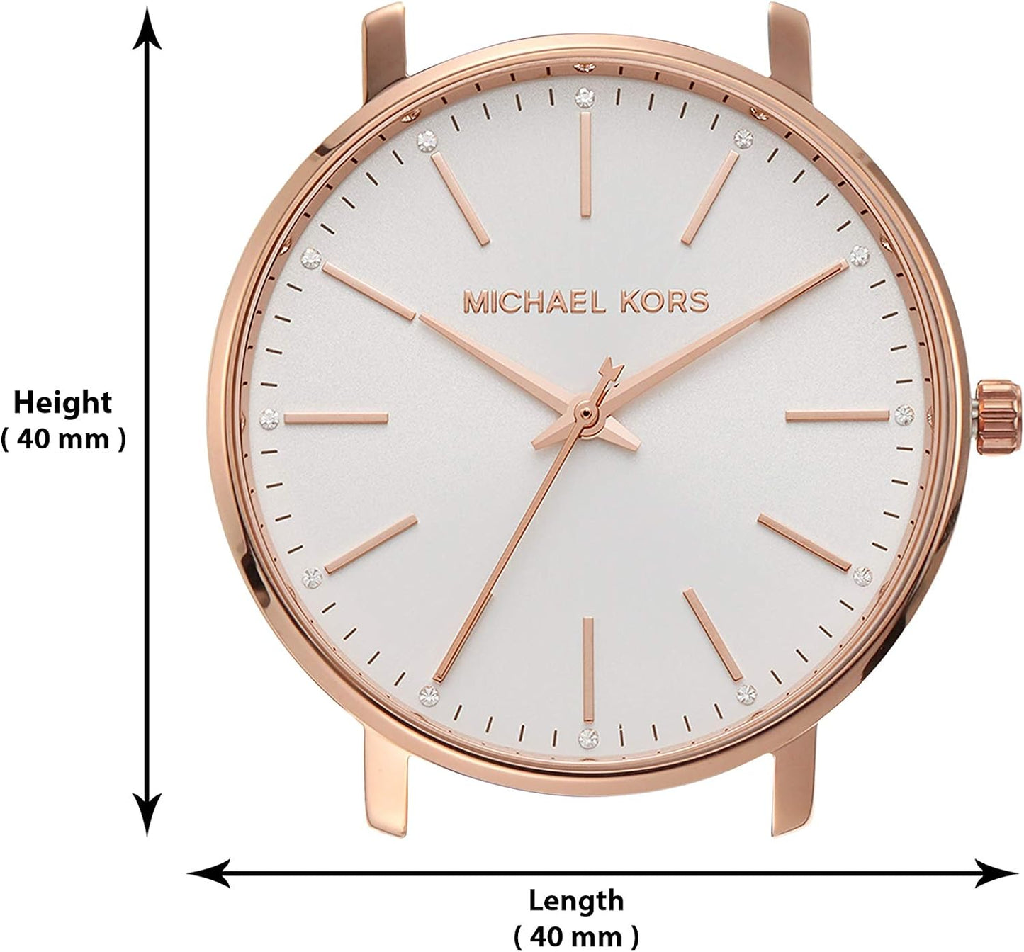 Michael Kors Pyper Women's Watch, Stainless Steel Watch for Women with Steel, Leather, or Silicone Band