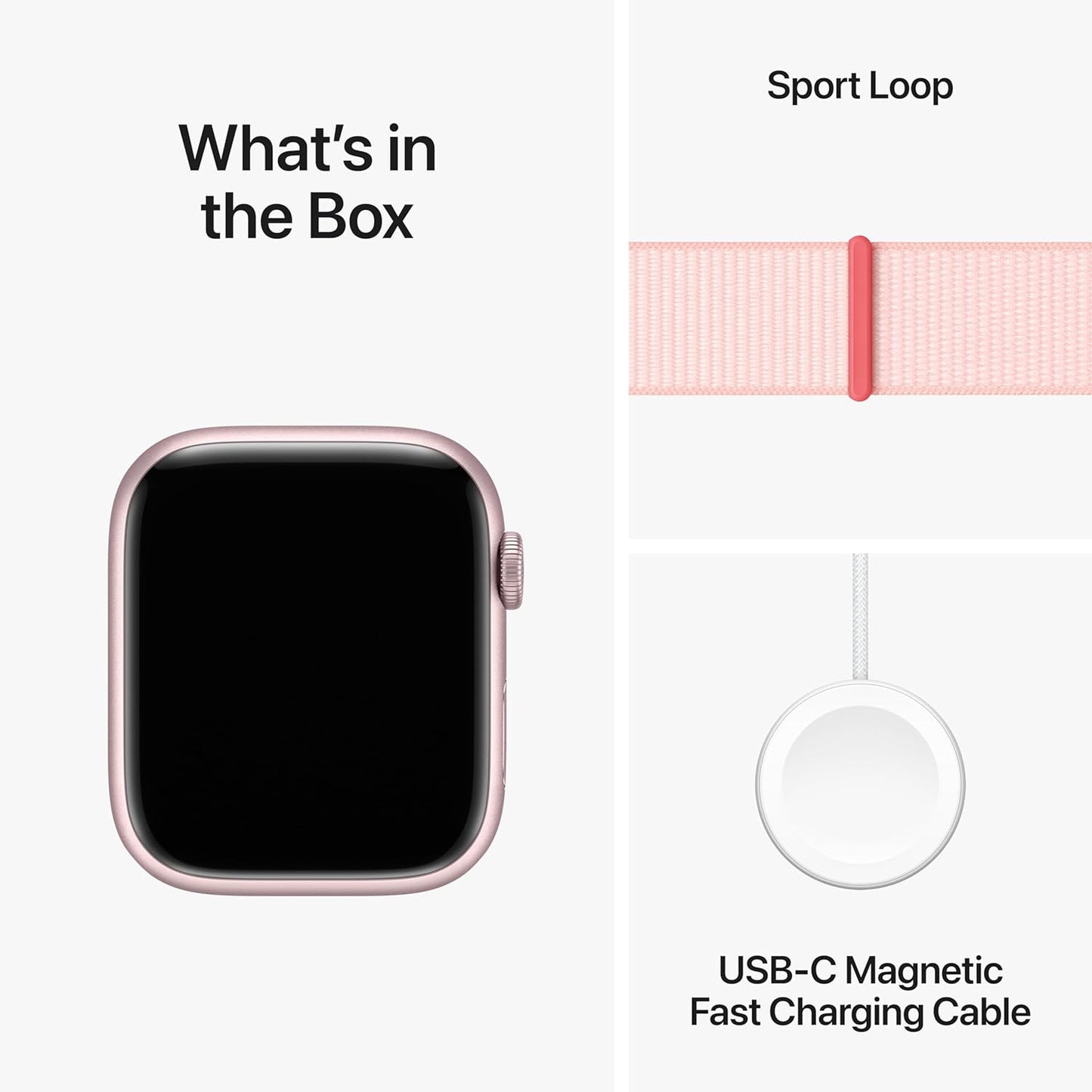 Apple Watch Series 9 [GPS + Cellular 41mm] Smartwatch with Gold Stainless Steel Case with Gold Sport Band S/M. Fitness Tracker, Blood Oxygen & ECG Apps, Always-On Retina Display