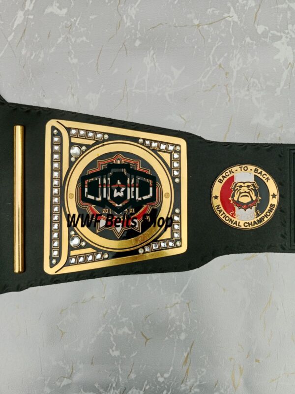 Georgia Bulldog NFL Super Bowl Football Championship Title Belt Replica 2,4,6mm