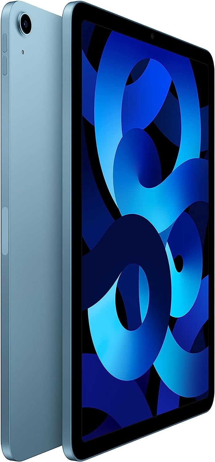 Early 2022 Apple iPad Air (10.9-inch, Wi-Fi, 256GB) Blue (Renewed)