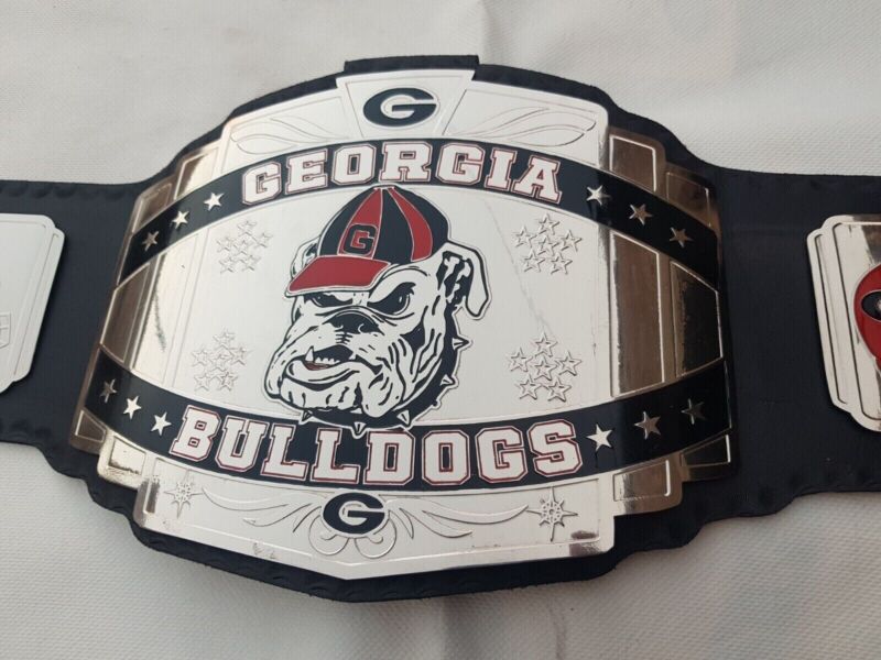 Championship American Football NFL Belt Georgia Bulldogs Super Bowl 2MM METAL
