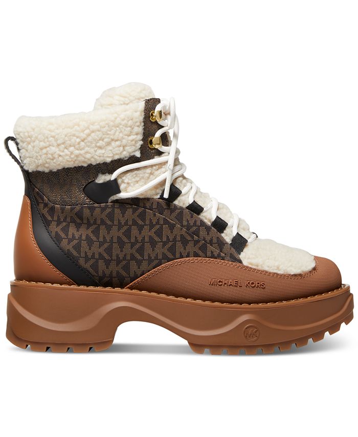 Women's Dupree Lace-Up Colorblocked Hiker Booties