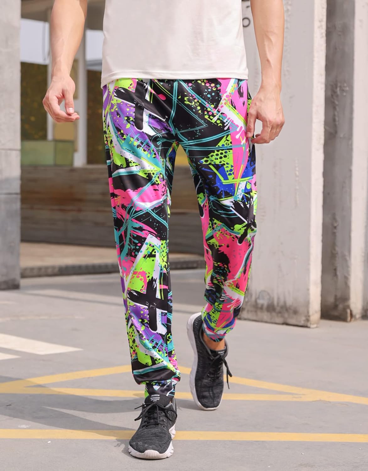 RAISEVERN Mens Sweatpants with Pockets Joggers for Men Sports Casual Sweat Pants with Drawstring