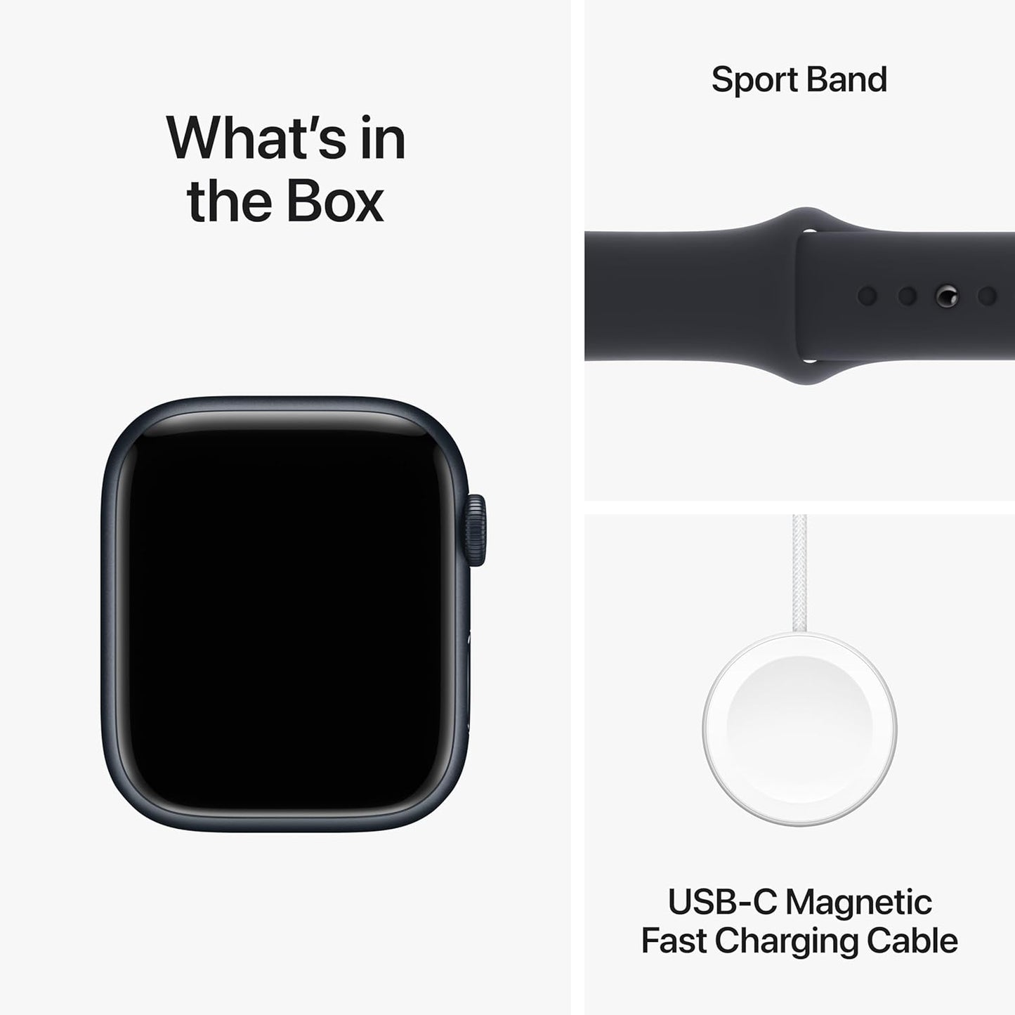 Apple Watch Series 9 [GPS + Cellular 41mm] Smartwatch with Gold Stainless Steel Case with Gold Sport Band S/M. Fitness Tracker, Blood Oxygen & ECG Apps, Always-On Retina Display