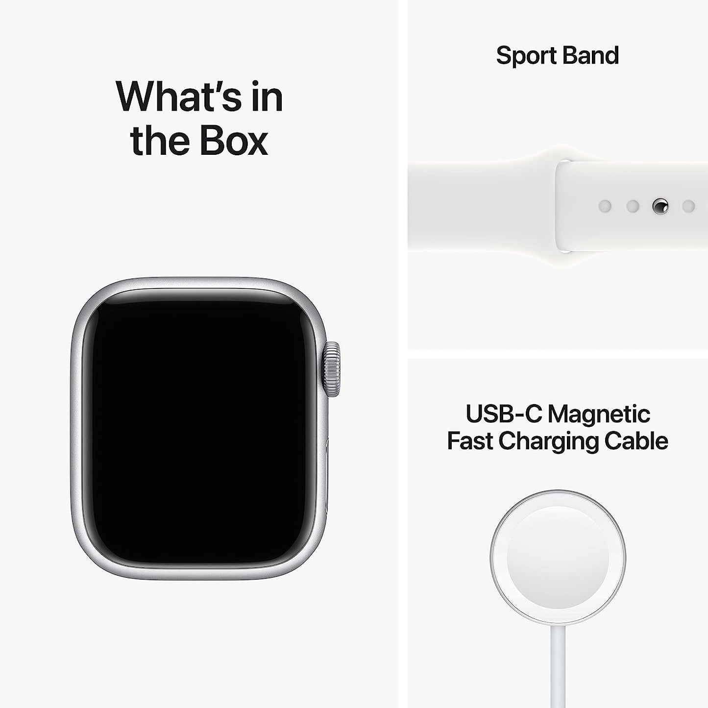Apple Watch Series 8 [GPS + Cellular 41mm] Smart Watch w/Starlight Aluminum Case with Starlight Sport Band - S/M. Fitness Tracker, Blood Oxygen & ECG Apps, Always-On Retina Display, Water Resistant