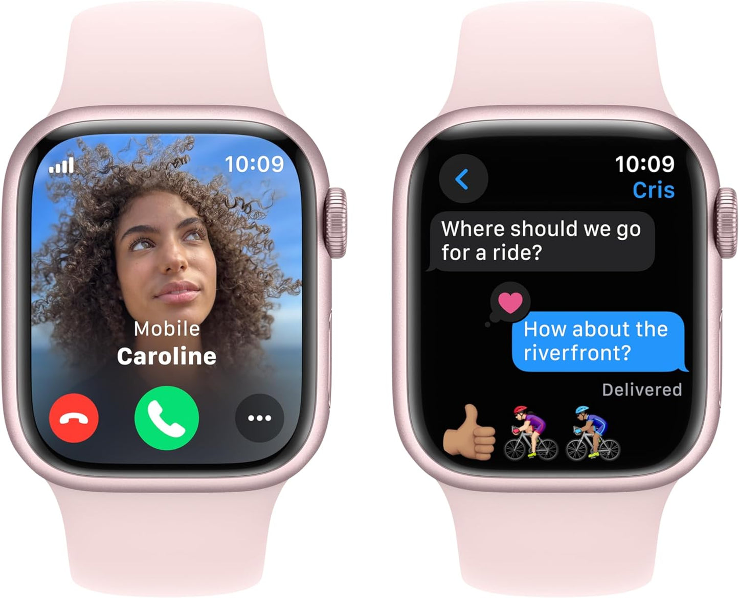 Apple Watch Series 9 [GPS + Cellular 41mm] Smartwatch with Gold Stainless Steel Case with Gold Sport Band S/M. Fitness Tracker, Blood Oxygen & ECG Apps, Always-On Retina Display