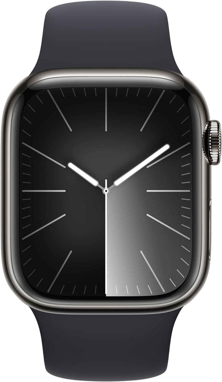 Apple Watch Series 9 [GPS + Cellular 41mm] Smartwatch with Gold Stainless Steel Case with Gold Sport Band S/M. Fitness Tracker, Blood Oxygen & ECG Apps, Always-On Retina Display