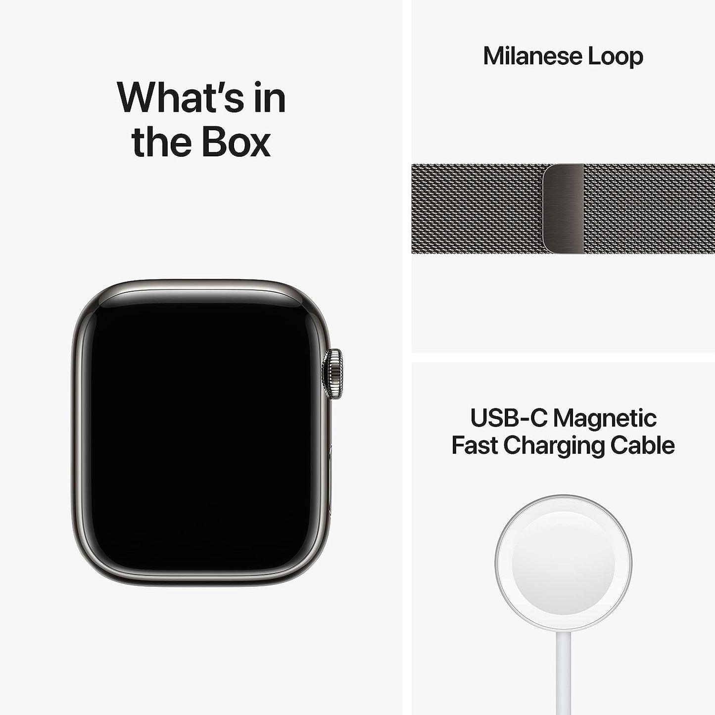 Apple Watch Series 8 [GPS + Cellular 41mm] Smart Watch w/Starlight Aluminum Case with Starlight Sport Band - S/M. Fitness Tracker, Blood Oxygen & ECG Apps, Always-On Retina Display, Water Resistant