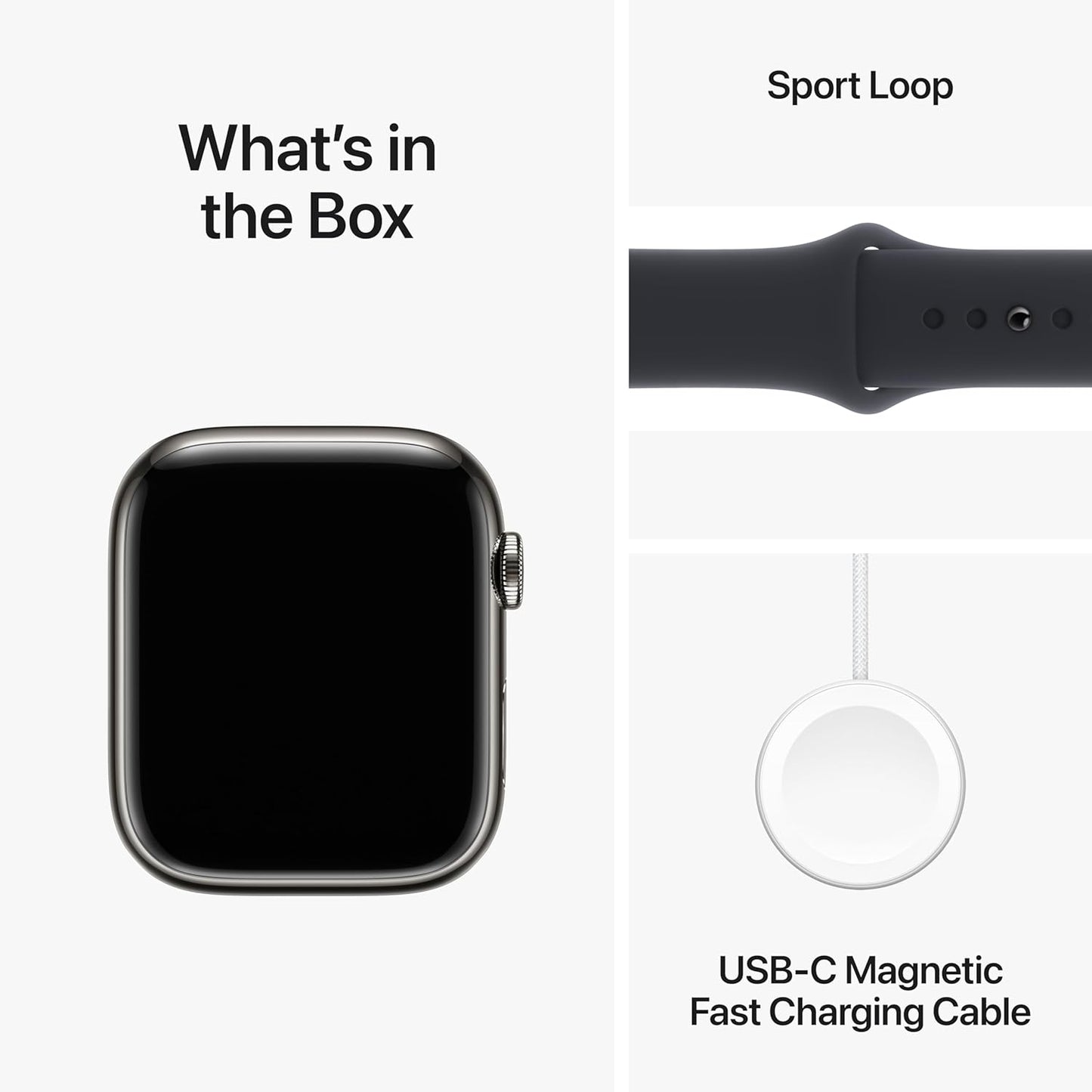 Apple Watch Series 9 [GPS + Cellular 41mm] Smartwatch with Gold Stainless Steel Case with Gold Sport Band S/M. Fitness Tracker, Blood Oxygen & ECG Apps, Always-On Retina Display