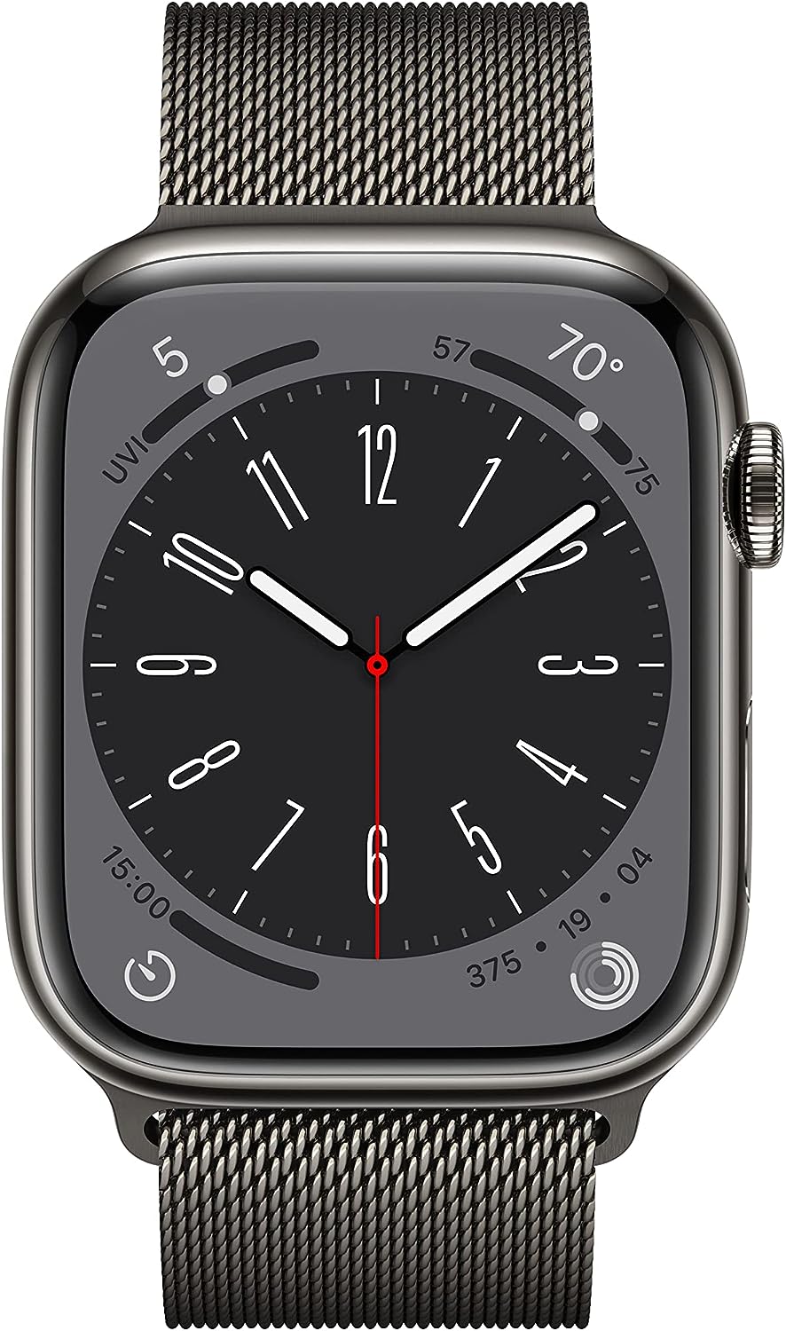 Apple Watch Series 8 [GPS + Cellular 41mm] Smart Watch w/Starlight Aluminum Case with Starlight Sport Band - S/M. Fitness Tracker, Blood Oxygen & ECG Apps, Always-On Retina Display, Water Resistant