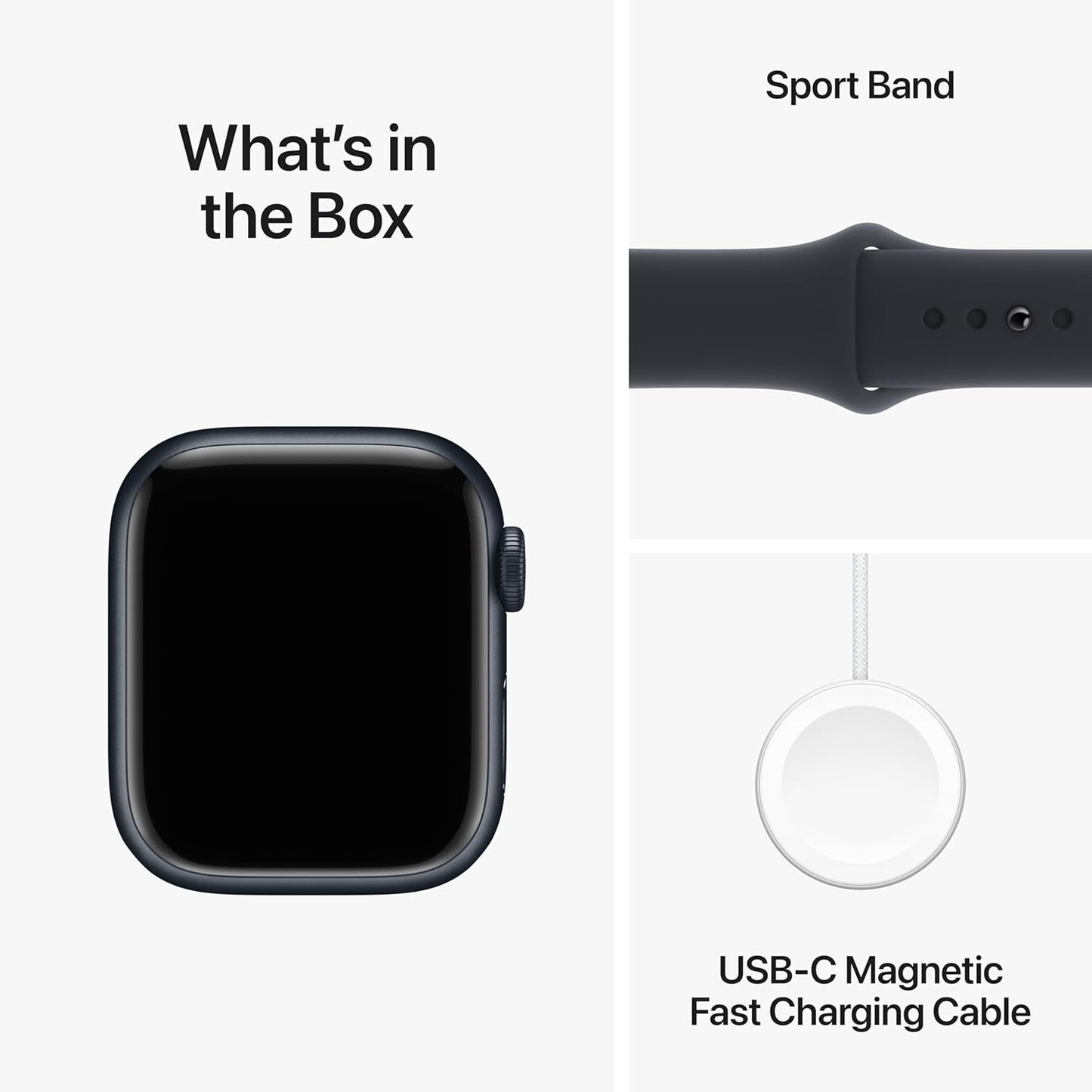 Apple Watch Series 9 [GPS + Cellular 41mm] Smartwatch with Gold Stainless Steel Case with Gold Sport Band S/M. Fitness Tracker, Blood Oxygen & ECG Apps, Always-On Retina Display
