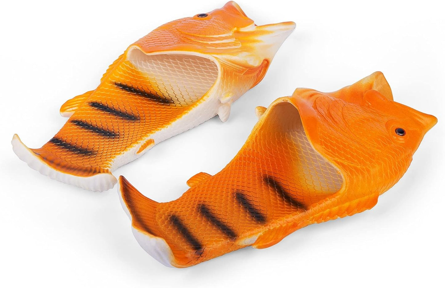 Coddies Fish Flip Flops | The Original Fish Slippers | Funny Gift, Unisex Sandals, Bass Slides, Pool, Beach & Shower Shoes | Men, Women & Kids