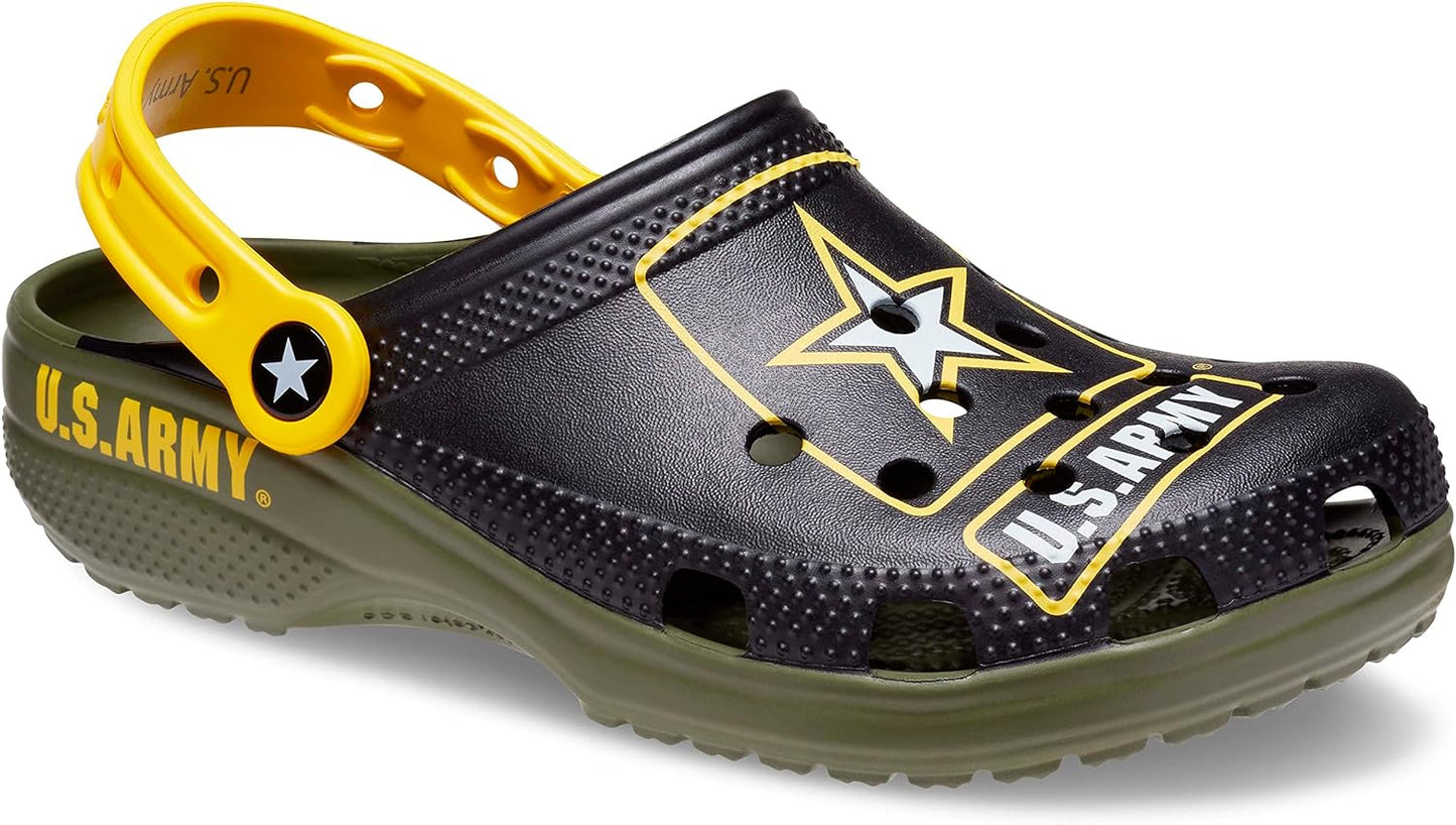 Crocs Unisex Classic United States Military Clogs