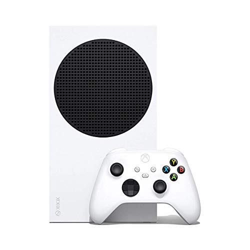 Microsoft Xbox Series S 512GB Game All-Digital Console + 1 Xbox Wireless1 Controller, White - 1440p Gaming Resolution, 4K Streaming Media Playback, WiFi (Renewed)