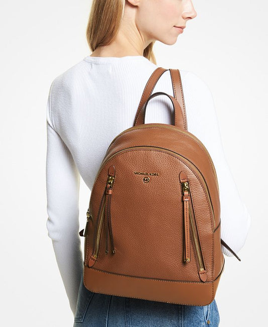 Brooklyn Leather Medium Backpack