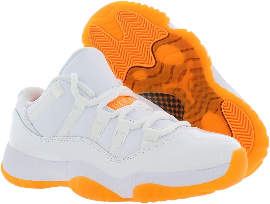 Women's Jordan 11 Retro Low Bright Citrus White/Bright Citrus (AH7860 139)