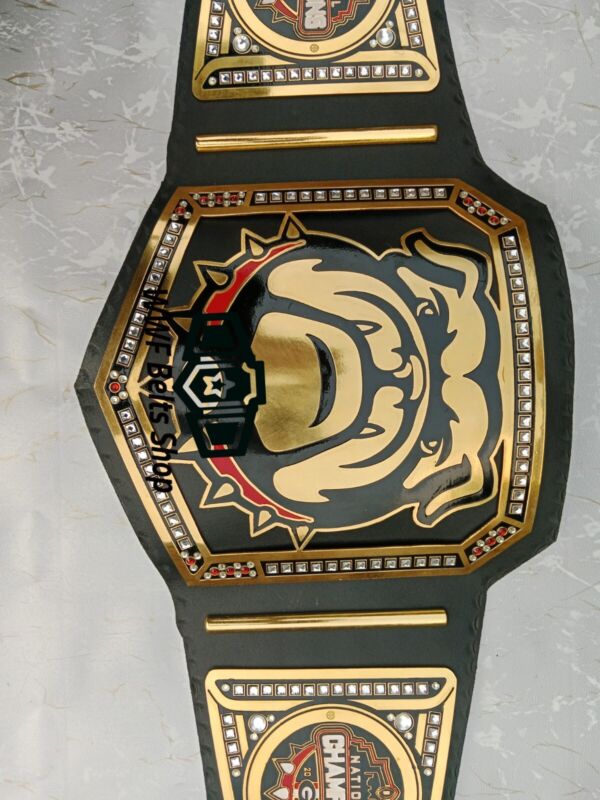 Georgia Bulldog NFL Super Bowl Football Championship Title Belt Replica 2,4,6mm