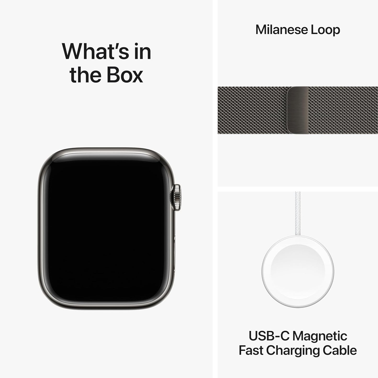 Apple Watch Series 9 [GPS + Cellular 41mm] Smartwatch with Gold Stainless Steel Case with Gold Sport Band S/M. Fitness Tracker, Blood Oxygen & ECG Apps, Always-On Retina Display