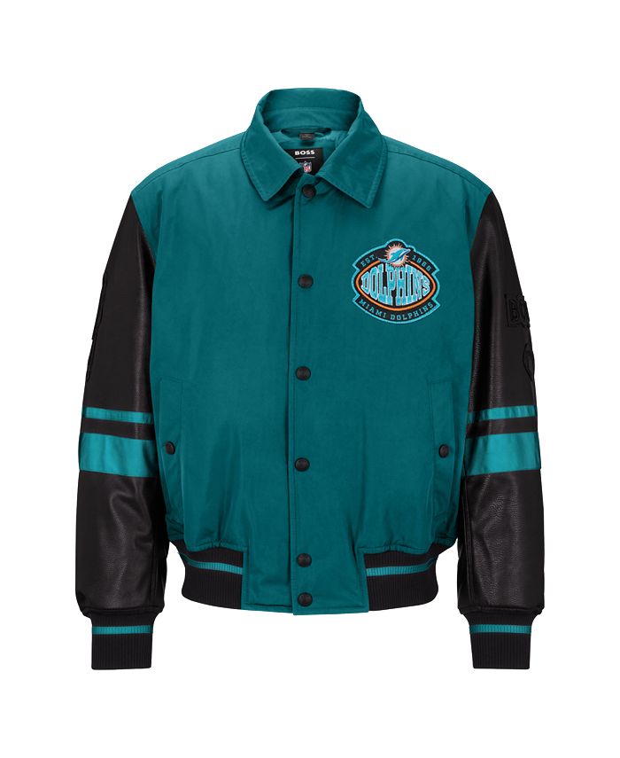 Men's BOSS x NFL Water-Repellent Bomber Jacket