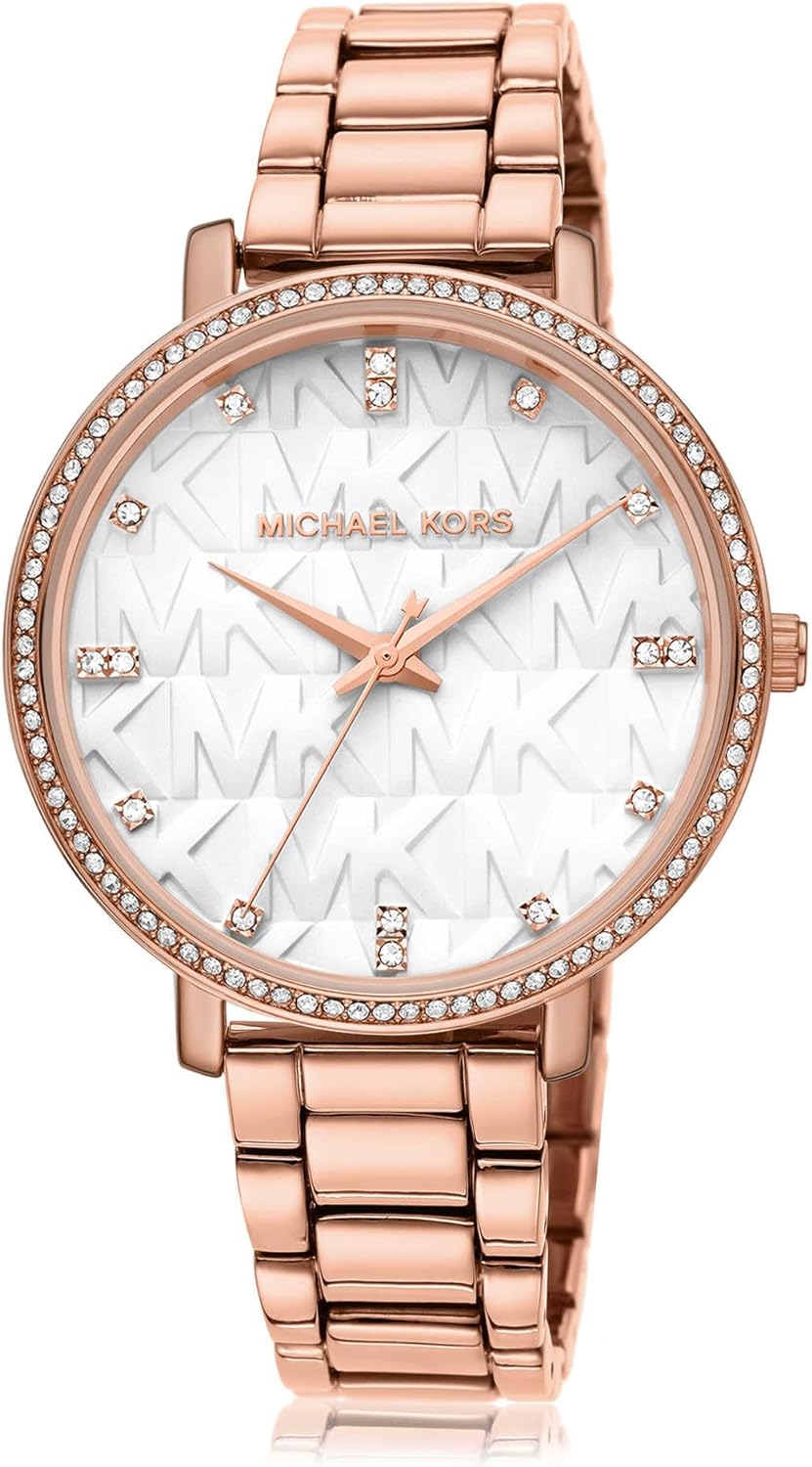 Michael Kors Pyper Women's Watch, Stainless Steel Watch for Women with Steel, Leather, or Silicone Band