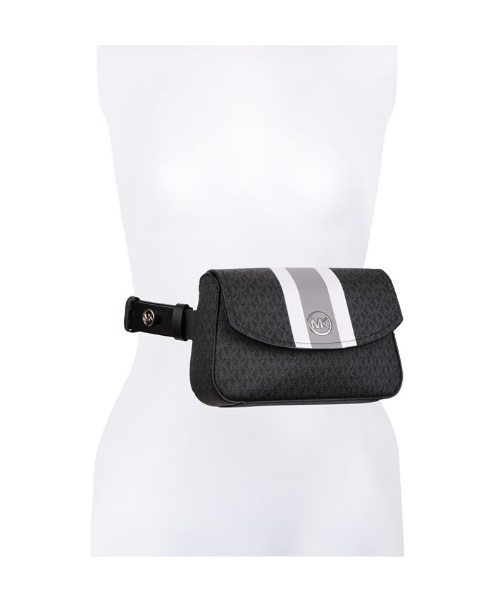 Women's Logo Striped Fanny Pack
