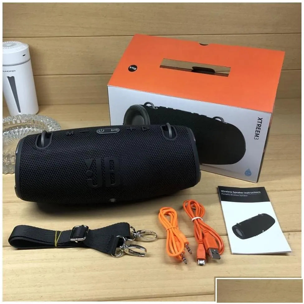 Portable Speakers Xtreme 3 Speaker Wireless Bluetooth 5.0 Waterproof Sports Bass Outdoor Jbls Stereo Music Drop Delivery Electronics Dhhfx