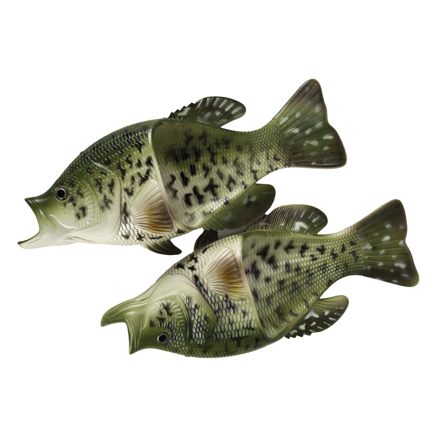 Rivers Edge Products Crappie Fish Sandals, Slip Resistant Contoured Foot Bed, Large