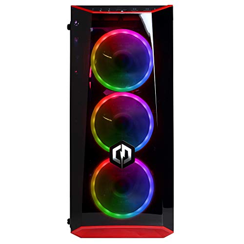 CyberpowerPC Gamer Xtreme VR Gaming PC, Intel Core i5-9400F 2.9GHz, NVIDIA GeForce GTX 1660 6GB, 8GB DDR4, 120GB SSD, 1TB HDD, WiFi Ready & Win 10 Home (GXiVR8060A7, Black)