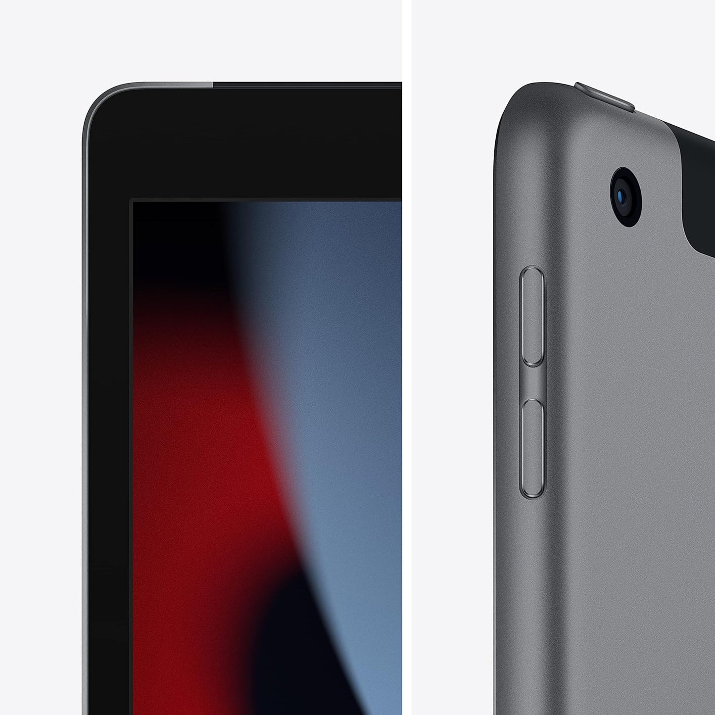Apple iPad (9th Generation): with A13 Bionic chip, 10.2-inch Retina Display, 64GB, Wi-Fi, 12MP front/8MP Back Camera, Touch ID, All-Day Battery Life – Space Gray