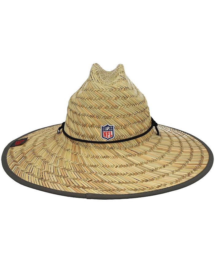 Men's Natural Tampa Bay Buccaneers NFL Training Camp Official Straw Lifeguard Hat