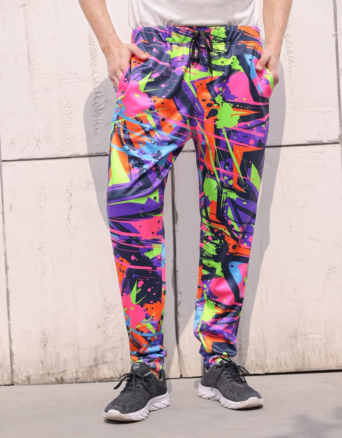 RAISEVERN Mens Sweatpants with Pockets Joggers for Men Sports Casual Sweat Pants with Drawstring