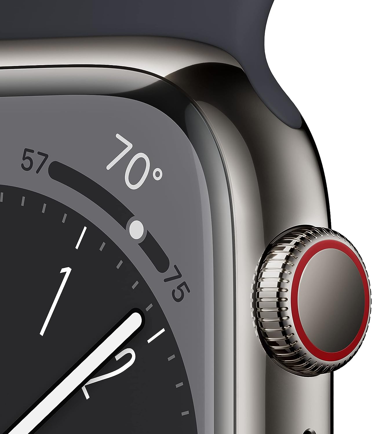 Apple Watch Series 8 [GPS + Cellular 41mm] Smart Watch w/Starlight Aluminum Case with Starlight Sport Band - S/M. Fitness Tracker, Blood Oxygen & ECG Apps, Always-On Retina Display, Water Resistant