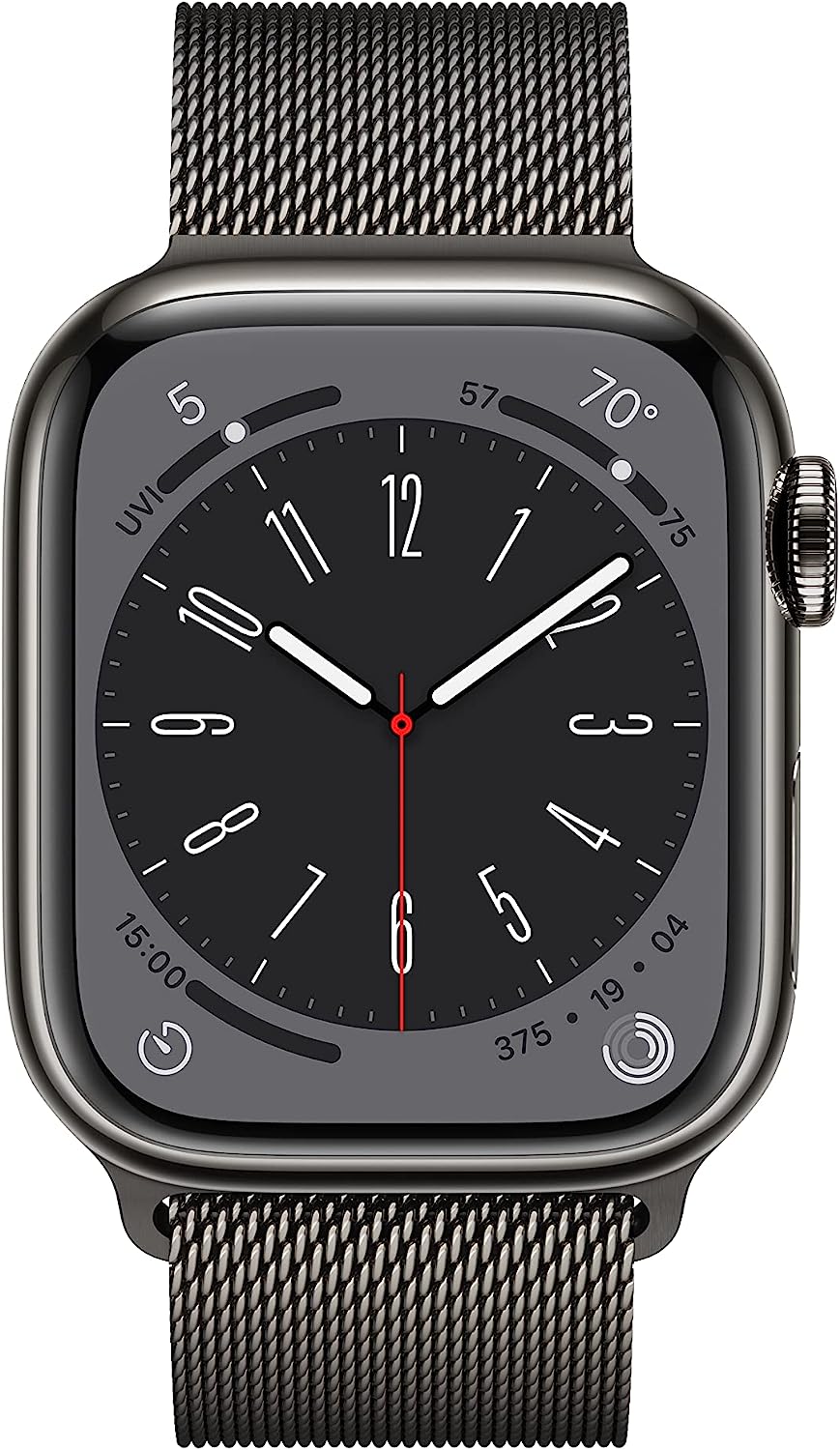 Apple Watch Series 8 [GPS + Cellular 41mm] Smart Watch w/Starlight Aluminum Case with Starlight Sport Band - S/M. Fitness Tracker, Blood Oxygen & ECG Apps, Always-On Retina Display, Water Resistant
