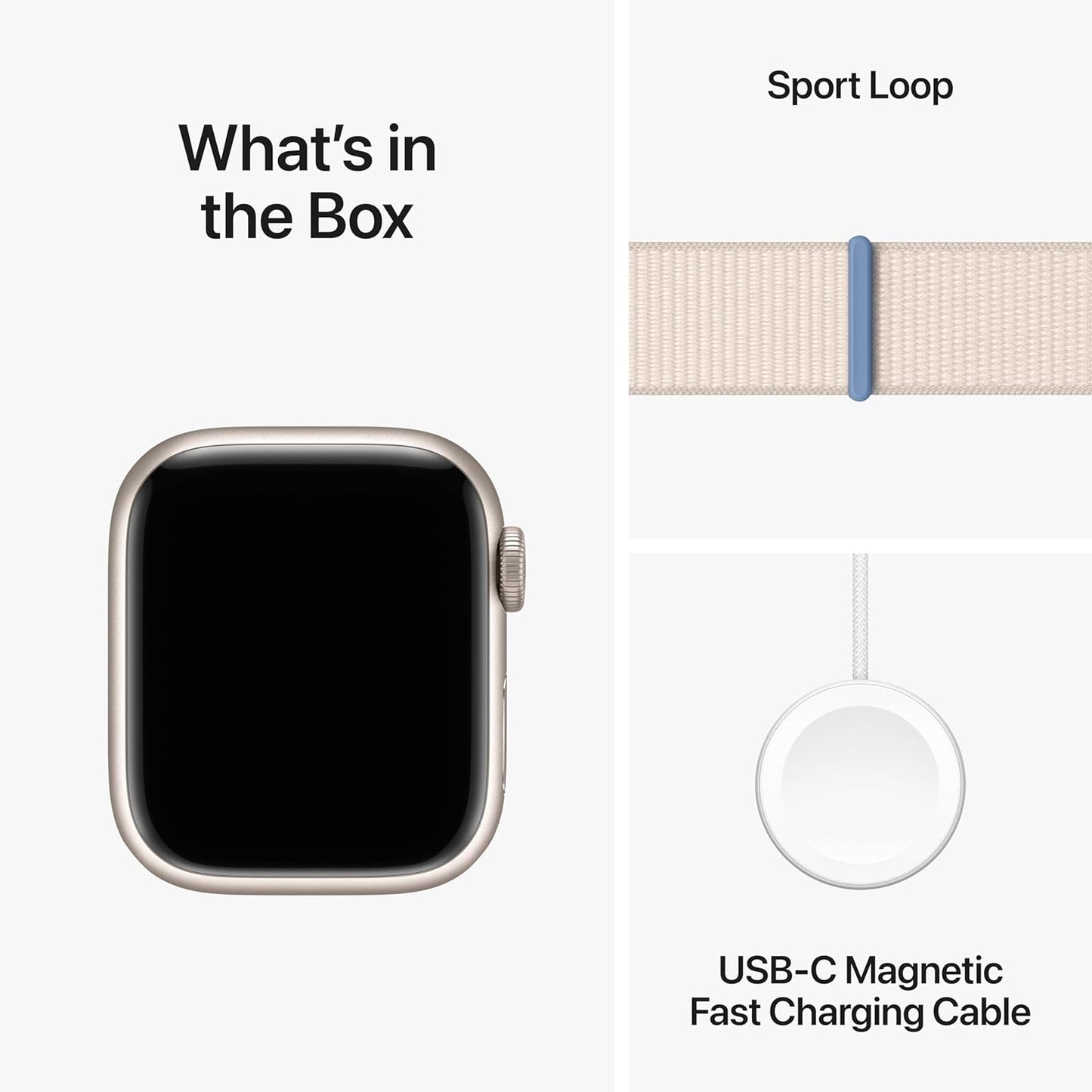 Apple Watch Series 9 [GPS + Cellular 41mm] Smartwatch with Gold Stainless Steel Case with Gold Sport Band S/M. Fitness Tracker, Blood Oxygen & ECG Apps, Always-On Retina Display